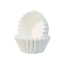 Капсулы бумажные для конфет белые 35 мм*23 мм, 1000 шт