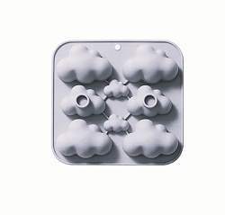 Форма для шоколада «Облака» 8 ячеек силикон