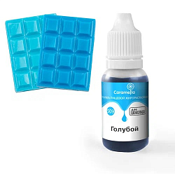 Краситель пищевой гелевый жирорастворимый Caramella 509 Голубой 20 г